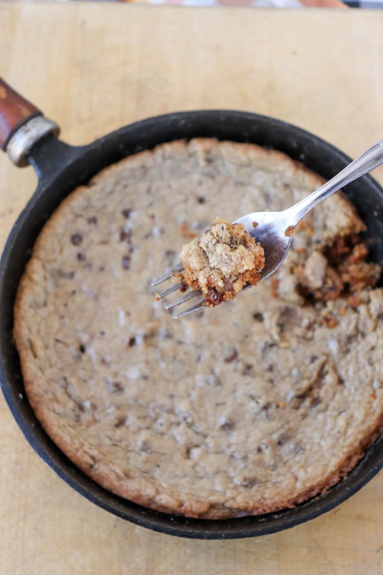 Camping Skillet Cookie Recipe