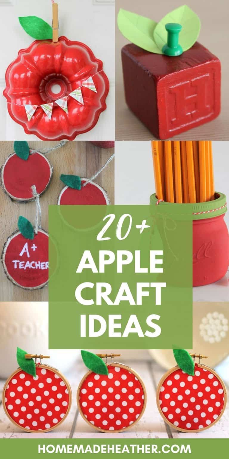 20+ Apple Craft Ideas Perfect for School