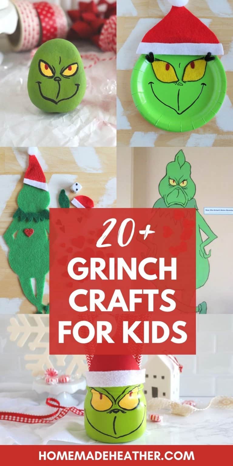 20+ Fun & Easy Grinch Craft Ideas