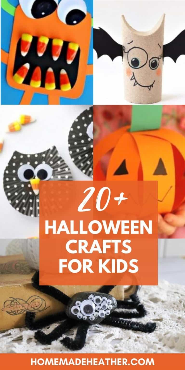 20+ Halloween Kid Crafts