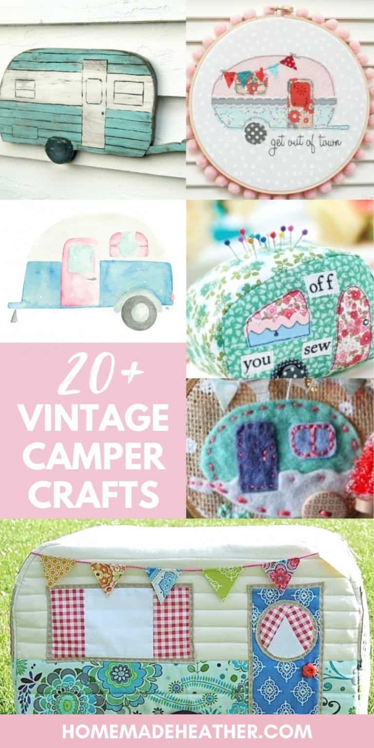 20+ Vintage Camper Crafts