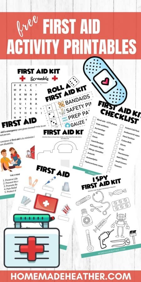 keto printables First Aid activity printables to help children learn more about first aid.