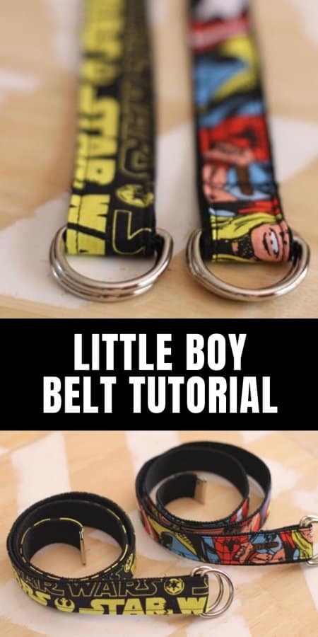 Little Boy Belt Tutorial