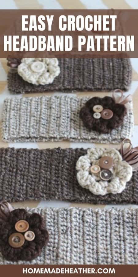 Easy Crochet Headband Pattern