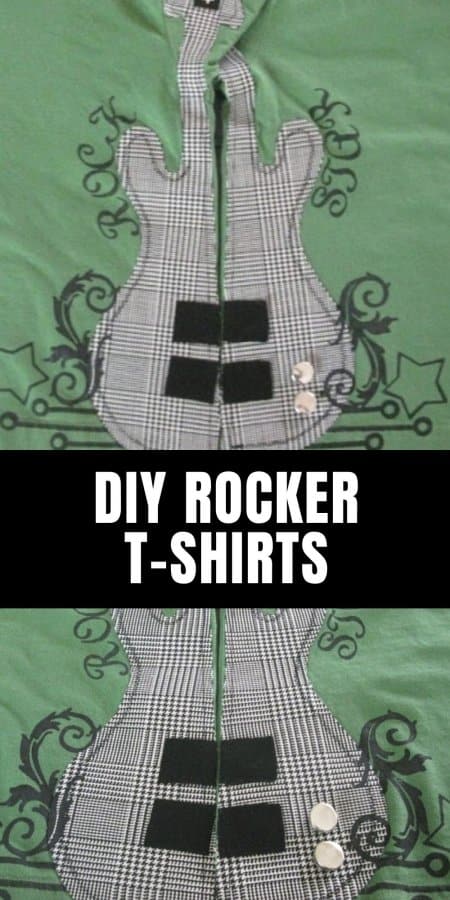 DIY Rocker T-shirts