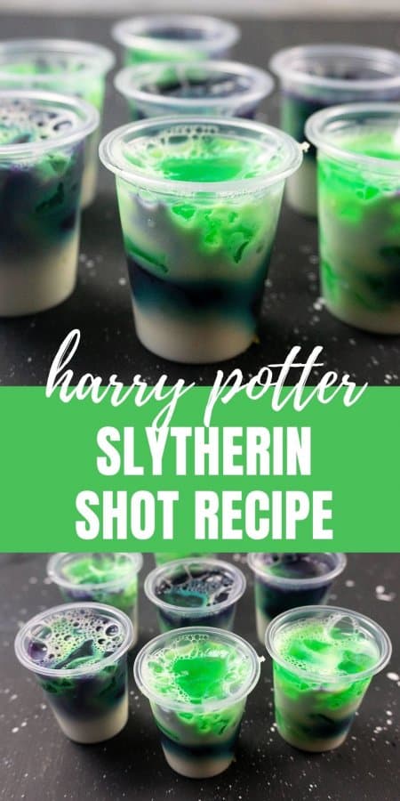 the best blueberry mojito recipe Harry Potter Slytherin Shot Recipe