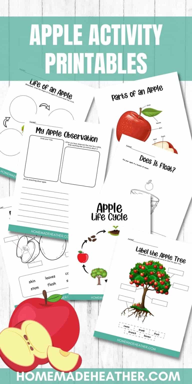 Free Apple Activity Printables