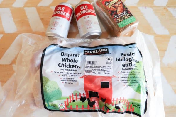 lemon bbq salmon Beer Can Chicken Ingredients