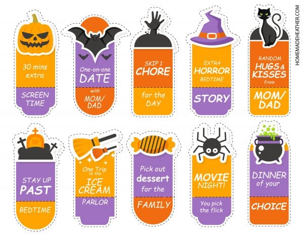 Free Halloween printable coupons.