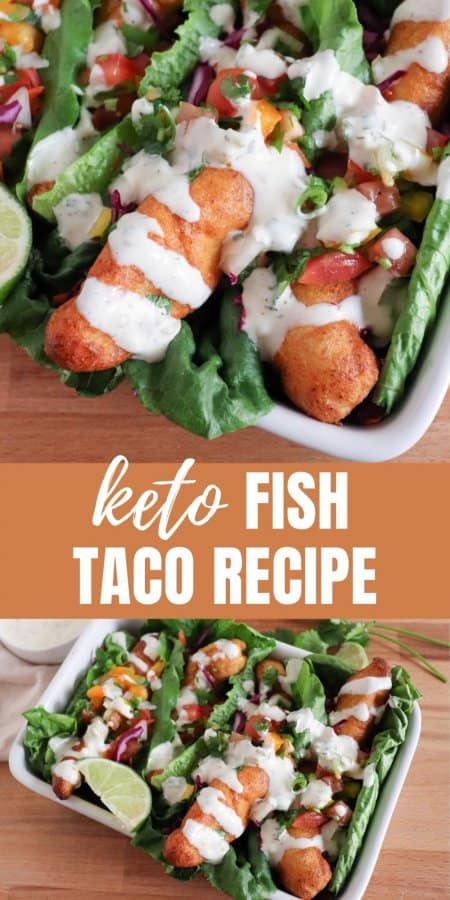 Easy Keto Fish Taco Recipe
