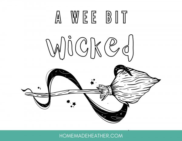 Halloween Coloring Page Printable