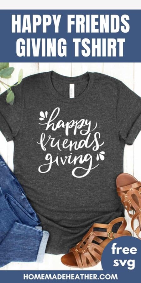 Happy Friendsgiving T-shirt SVG