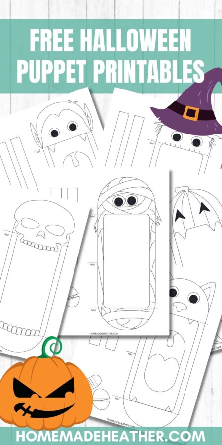 mothers day activity printables Six free Halloween puppet printables.