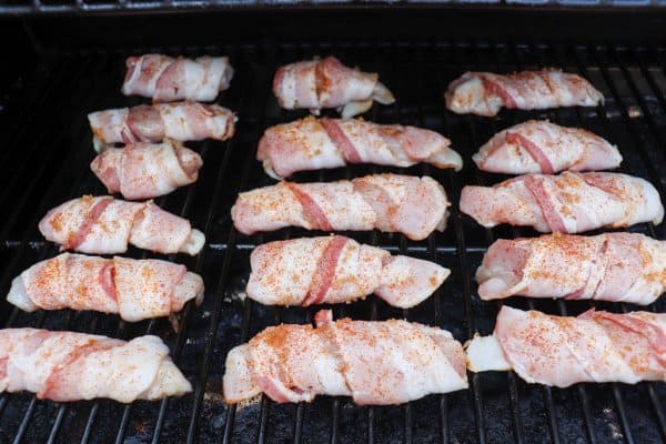 Bacon Wrapped Chicken Tenders Process