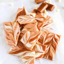 Pumpkin Spice Caramel Bark Recipe