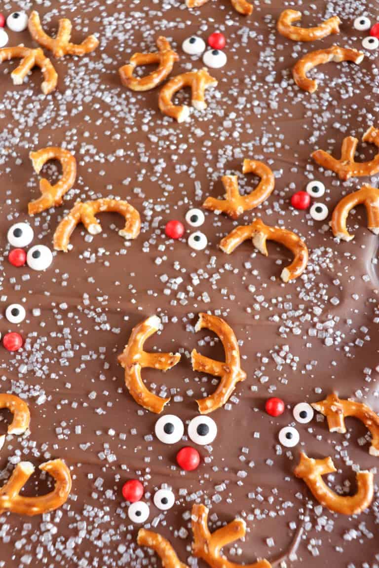 The Best Chocolate Reindeer Bark Recipe