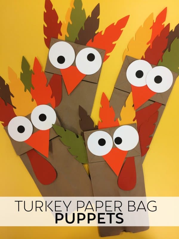 Turkey Paper Bag Craft