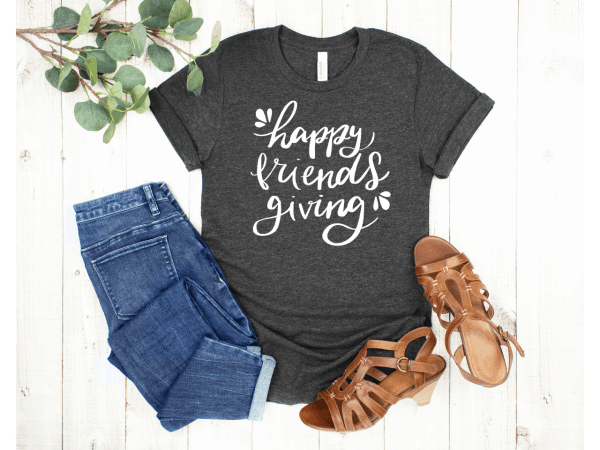 Happy Friendsgiving Tshirt SVG