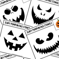 Free Printable Pumpkin Face Stencils