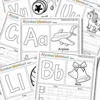 Free Alphabet Activity Printable Worksheets