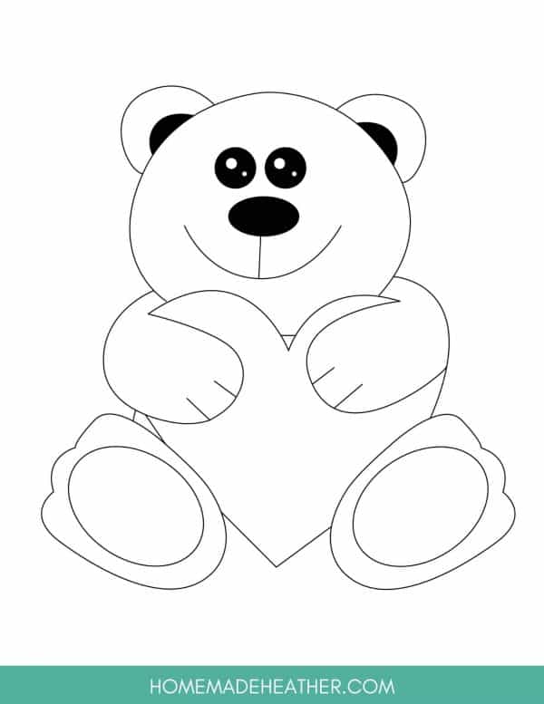 Free Cute Animal Coloring Page