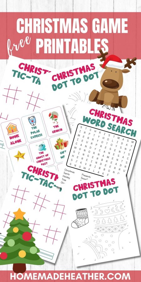 keto printables Free Christmas Game Printables