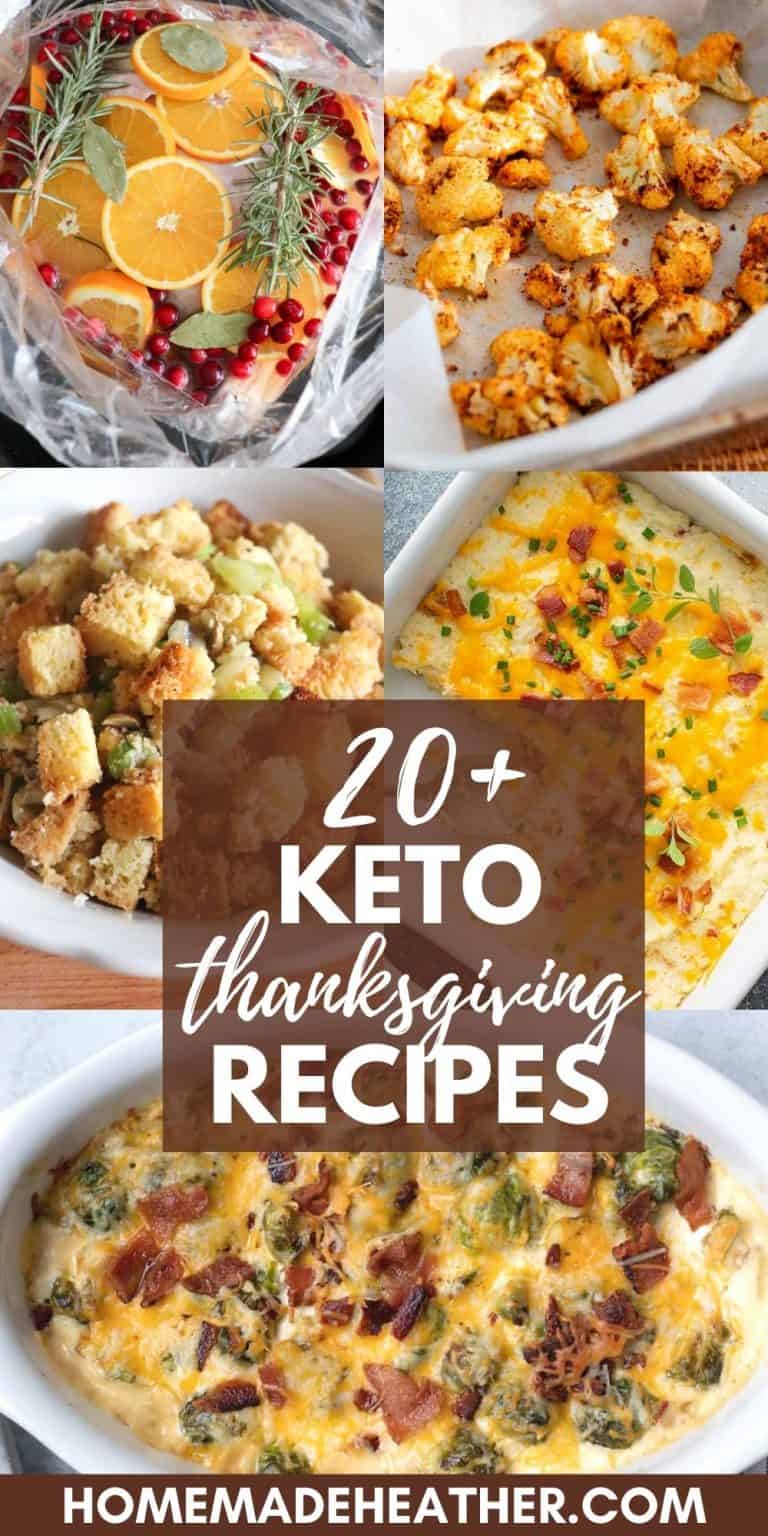 20+ Keto Friendly Thanksgiving Recipes