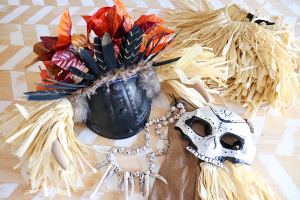 DIY Witch Doctor Costume