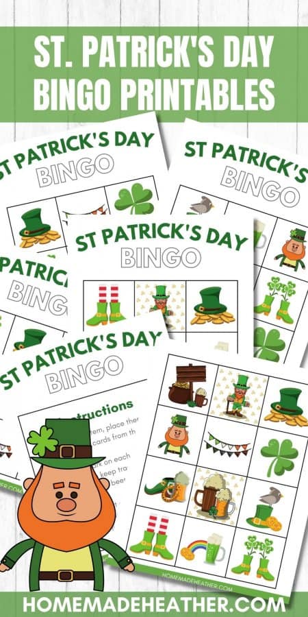 Free St. Patrick's Day Bingo Printables