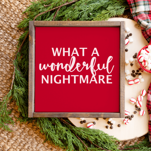 Nightmare Before Christmas Quote SVG