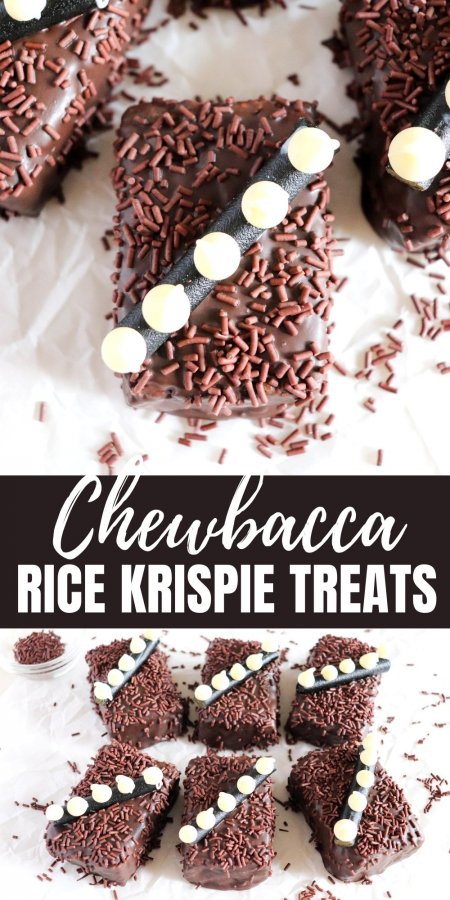 Chewbacca Rice Krispie Treats