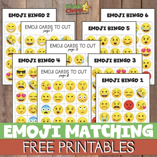 Emoji Bingo Printable