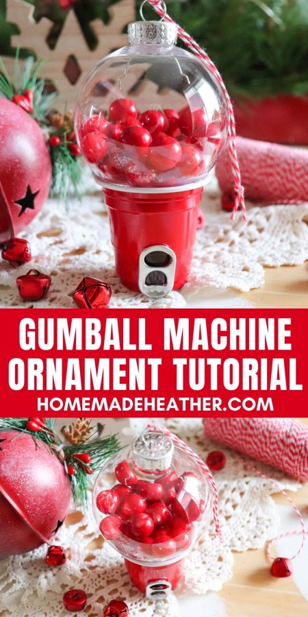 Gumball Machine Ornament Tutorial
