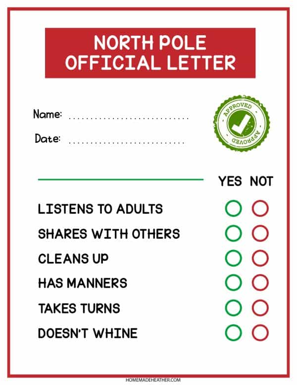 nature coloring page Elf Activity Printable Letter