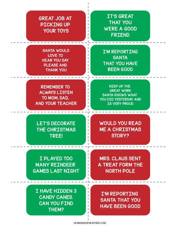 Elf Activity Printable