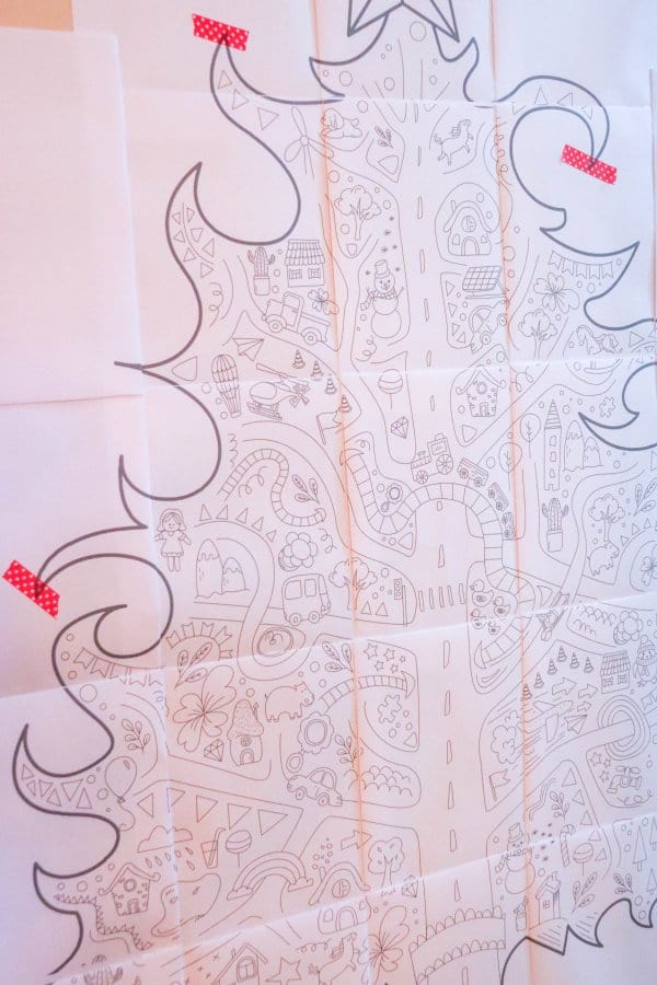 Giant Christmas Tree Activity Giant Printable Christmas Tree