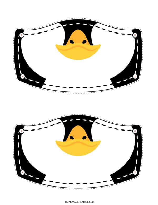 Free Penguin Activity Printable MAsk