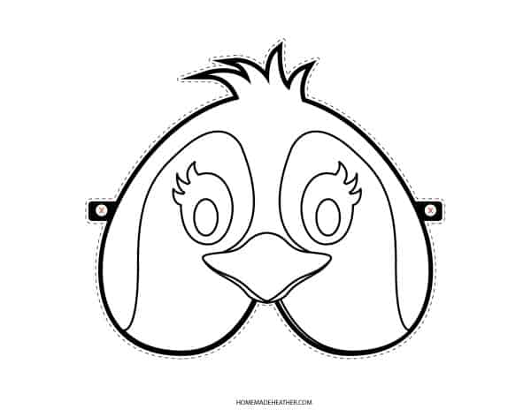 Free Penguin Activity Printable Mask