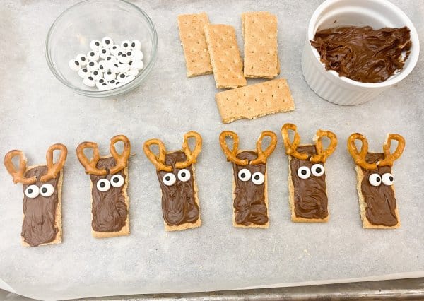 Reindeer Cookie Process