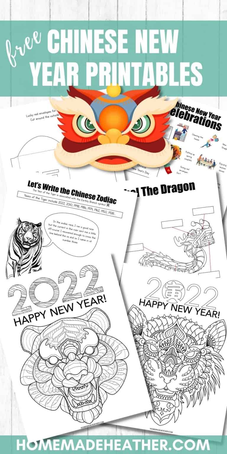 Free Chinese New Year Printables