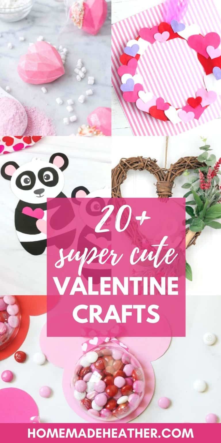 20+ Cute Valentine’s Day Craft Ideas