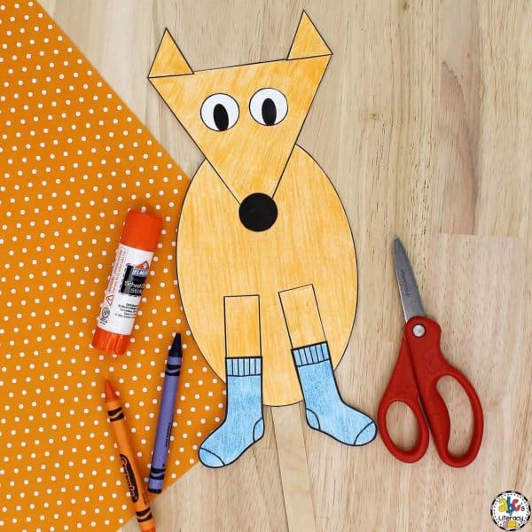 fox in socks craft