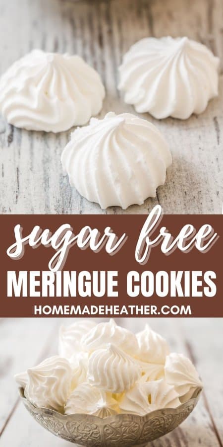 Keto Sugar Free Meringue Cookies