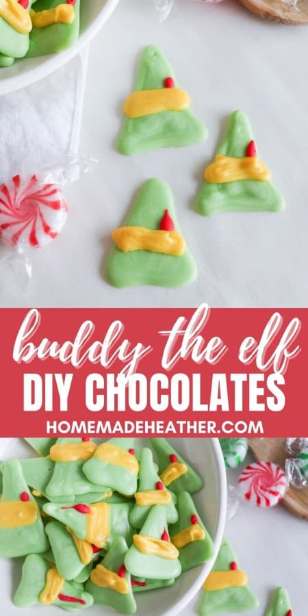 DIY Buddy the Elf Chocolates