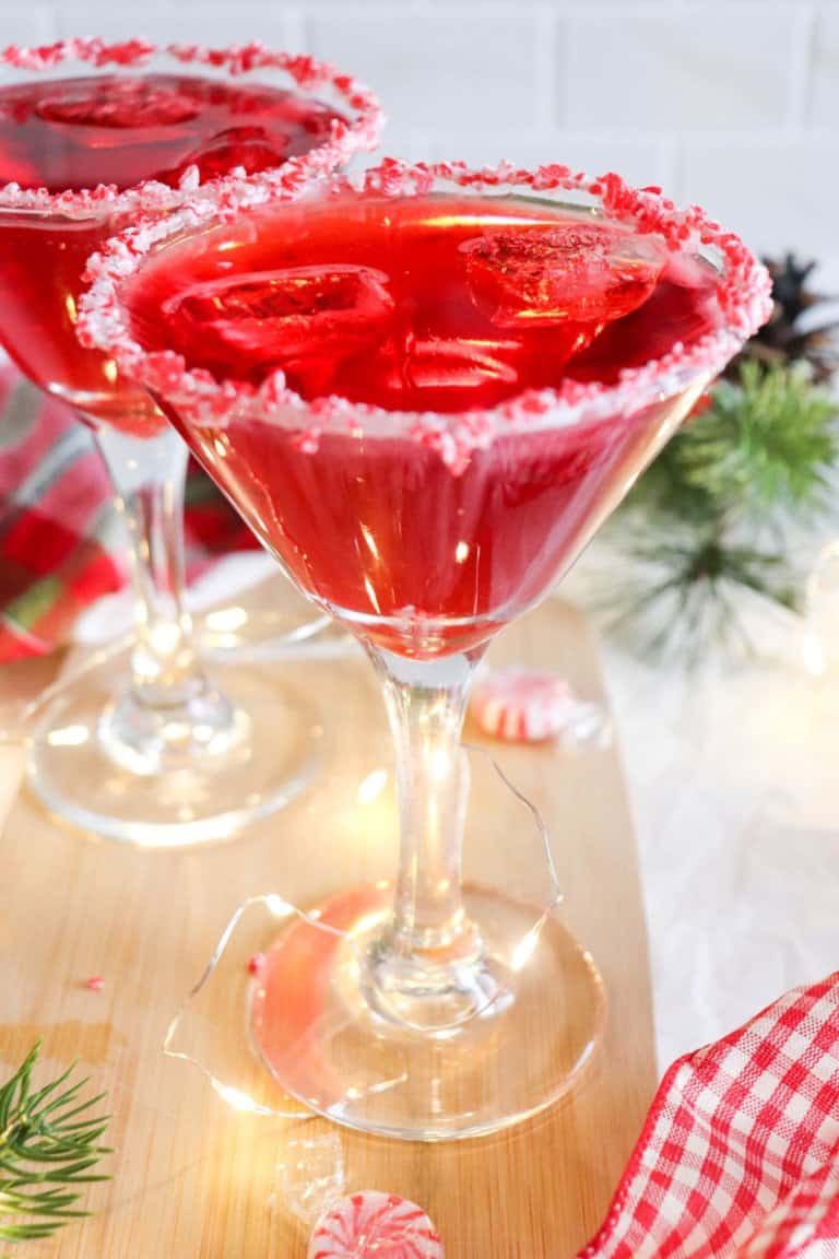 Candy Cane Swirl Cocktail Recipe