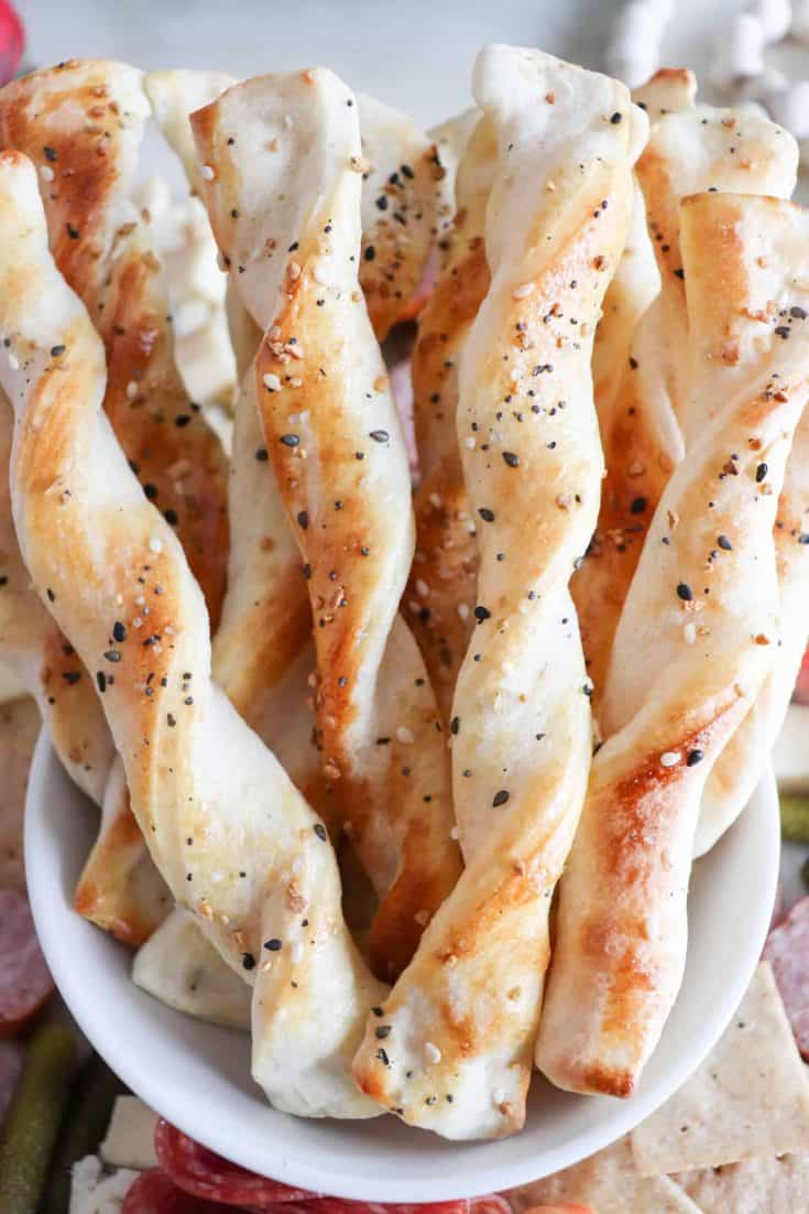 Pizza Dough Bread Sticks Recipe