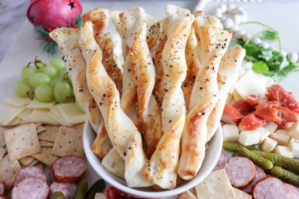 Pizza Dough Bread Sticks Recipe