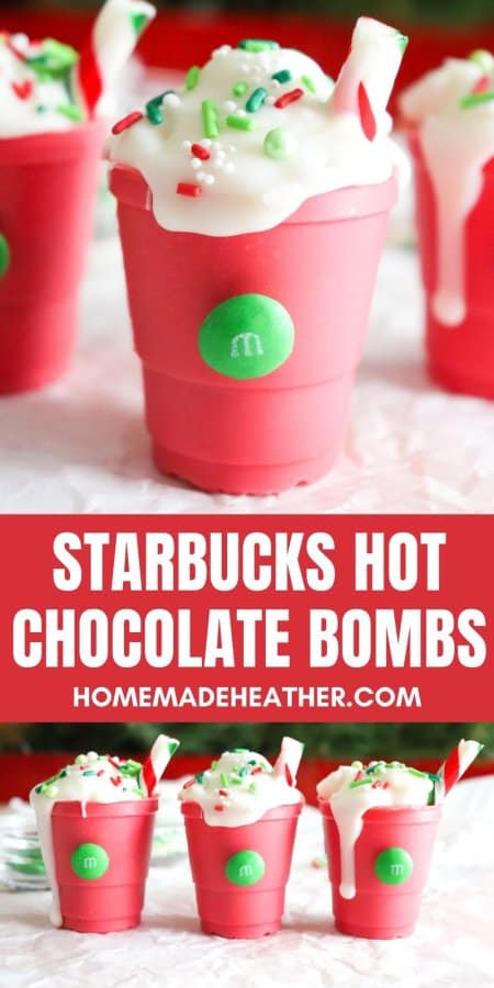 Starbucks Hot Chocolate Bombs