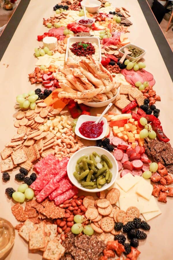 How to Make a Giant Charcuterie Board