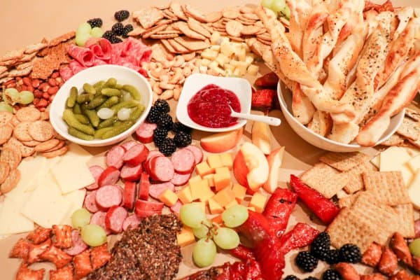 How to Make a Giant Charcuterie Board